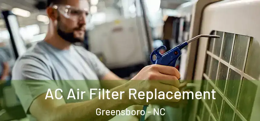 AC Air Filter Replacement Greensboro - NC