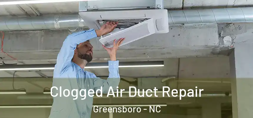  Clogged Air Duct Repair Greensboro - NC